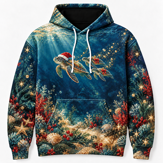 Three Tides of Joy Sea Turtle Hoodie