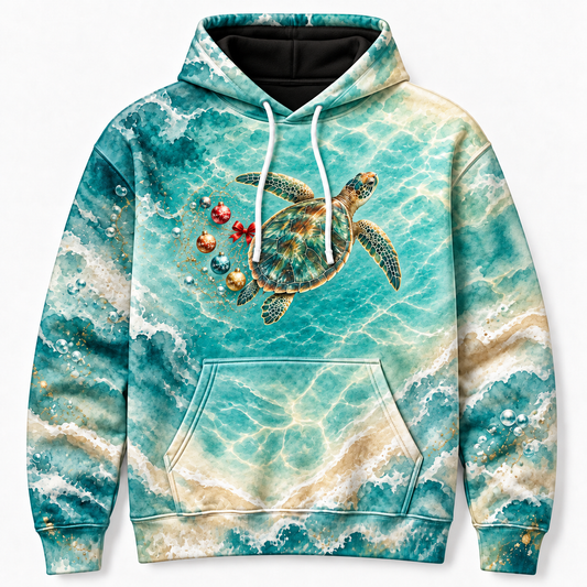 Sea Glass Wish Sea Turtle Hoodie