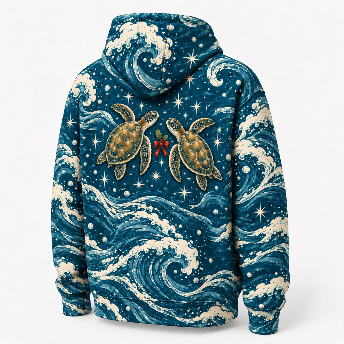 Reef Ribbon Duet Sea Turtle Hoodie