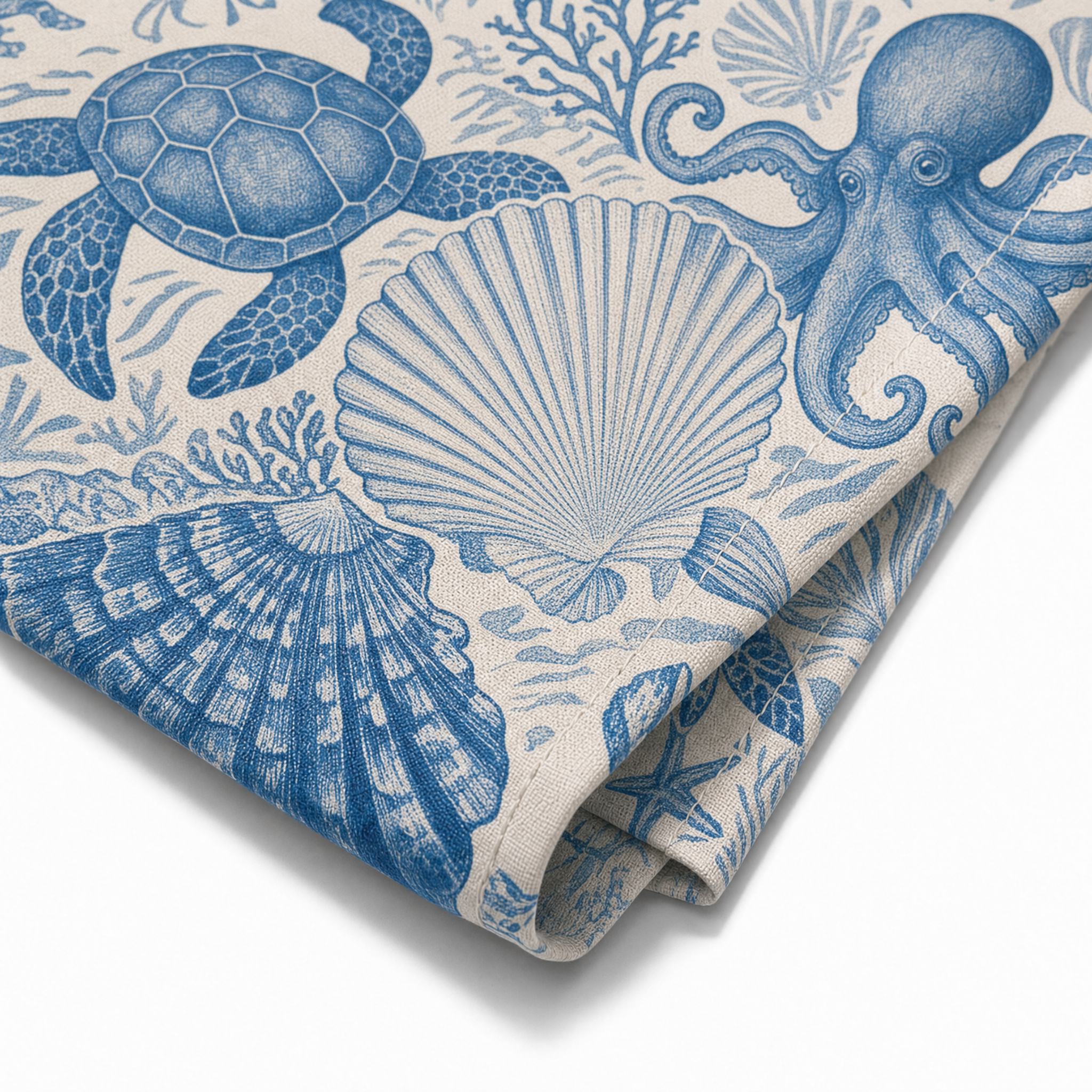 Vintage Sea Turtle Hawaiian Shirt | Blue Coastal Life